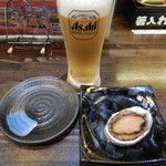 Kushiro Shokudou - ビールとトコブシ