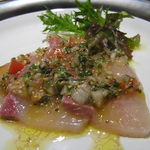 レストラン メルキュール - プレミア鰤のカルパッチョ