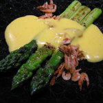 レストラン メルキュール - アスパラガスのオランデーズソース