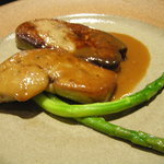 レストラン メルキュール - フォアグラのポアレ