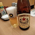 すし江戸 - 瓶ビール