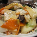 菜香新館 - 五目あんかけ焼きそば