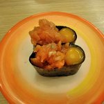 すし江戸 - サーモンユッケ