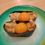 すし江戸 - うずら納豆