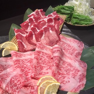 [推荐☆人气很高]即使稀有也能吃的吉寿猪肉的涮猪肉涮锅