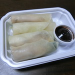 麗彩楼 - ダックの餅巻き(260円＋税)
