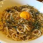 そば処 大和 - 麺のアップ