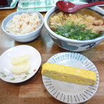 通てい - 天ぷらそば定食