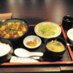 盤古茶屋 - 麻婆豆腐セット