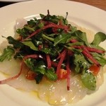 イモコダイニング - 本日のカルパッチョ1400円(真鯛)