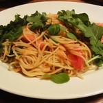 イモコダイニング - 桜海老のスパゲッティ1400円