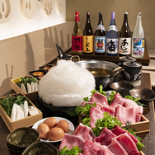 Kuroge Wagyu beef course with 100 kinds of 2-hour all-you-can-drink ¥5,500