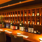 大名 つつじ庵 - ゆっくりとお寛ぎ頂けるカウンター席　14席