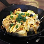 餃子ダイニング こゝろ - ネギ味噌鉄板餃子