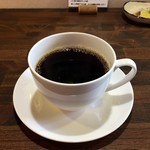 ナガタ店 - 最後はホットコーヒーで