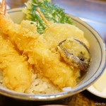 寿ノ助 - 2019年3月　天丼セットあつもりの天丼