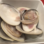 龍文支店 - ハマグリの酒蒸し