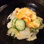 金町製麺 - 鮭と大根おろし