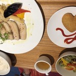 Yellowtail Cafe - ホエー豚のソテーランチ  1350円