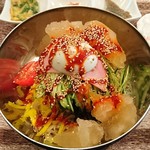 Kezu diningu kafe tongarashi - 自家製タレの韓冷麺