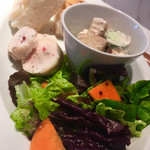 en-kitchen - サラダはバルサミコ酢でさっぱり