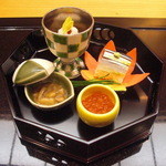 日本料理 旬菜和田 - 八寸。