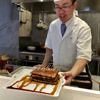うなぎ時任 - カウンター風景
