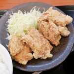 からやま - ゆず胡椒からあげ定食‼️