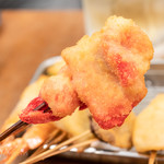 串かつ でんがな - 紅生姜