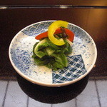 日本料理 旬菜和田 - 香の物。