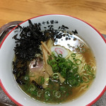 らー麺専科 海空土 - 醤油＋岩のり