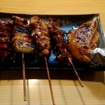 Izakaya Tenten - 焼鳥盛合せ 600円