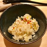 地葉はなれ - 2019.4.  賄いご飯