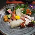 和幸寿司 - お造り盛り合わせ