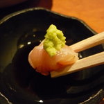 焼鳥 市松 - ☆ちょっとお醤油をつけて☆