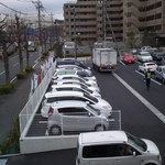Sushi ro - 駐車場(2011/12)