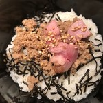 麺屋一燈 - 鴨そぼろご飯