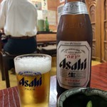 瀧の家 - 瓶ビールはアサヒどすえ...