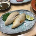 寿司大 - 河豚白子焼き