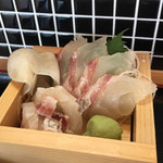 魚と肴 とおるの台所 - 真鯛のお刺身