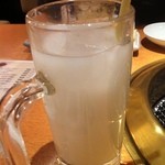 焼肉問屋 牛蔵 - カルピス　￥１０５