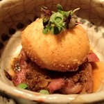 龍吟 - 黒毛和牛サーロインと脆壊玉子のすき焼き仕立て