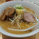 八乃木 - みそラーメン＋メンマ増し＋ねぎ