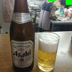 洋食コスギ - 瓶ビール中(400円‼️)