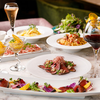 宴会 パーティ向け ２h飲放題付 ラグジュアリーパーティーコース ローストビーフや生ハムなど Valon Tokyo 錦糸町 バロン トウキョウ 錦糸町 イタリアン 食べログ