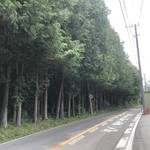 カフェアンドショップ ロータスランド - 店前の道路