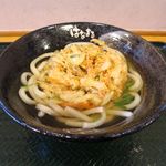 はなまるうどん - かき揚げうどん（302円）