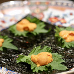 焼肉 大河 - またまた雲丹の登場