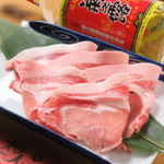 沖縄居酒屋 畑人 - あぐー豚ロース炙り