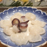 浜寿司 - タコ刺身